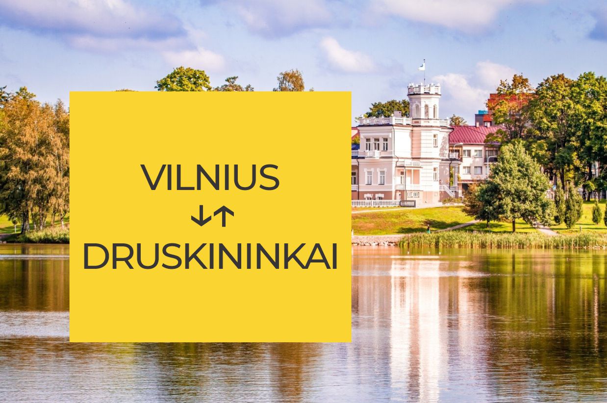 Individual trips from Vilnius to Druskininkai