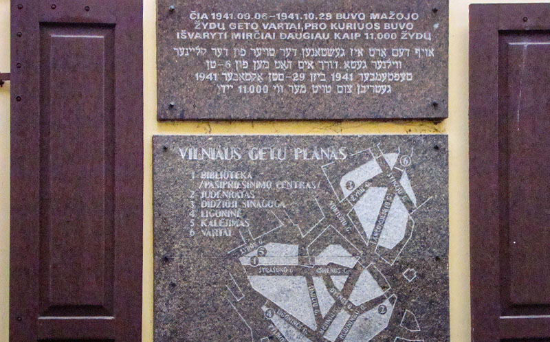 Jewish quarter in Vilnius
