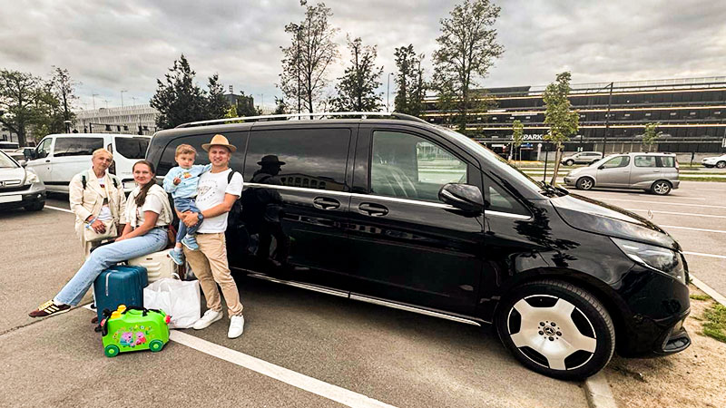 Privatūs pervežimai šeimoms su vaikais