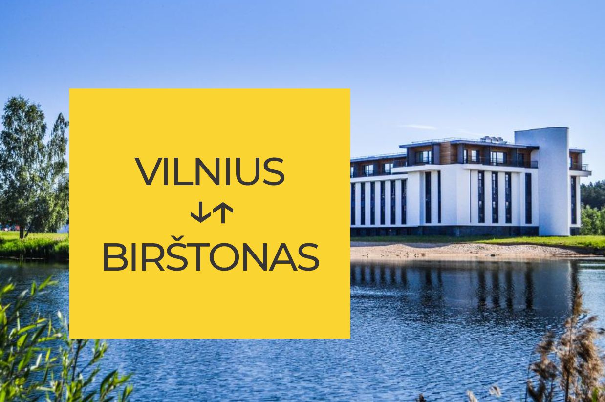Pervežimai iš Vilniaus į Birštoną