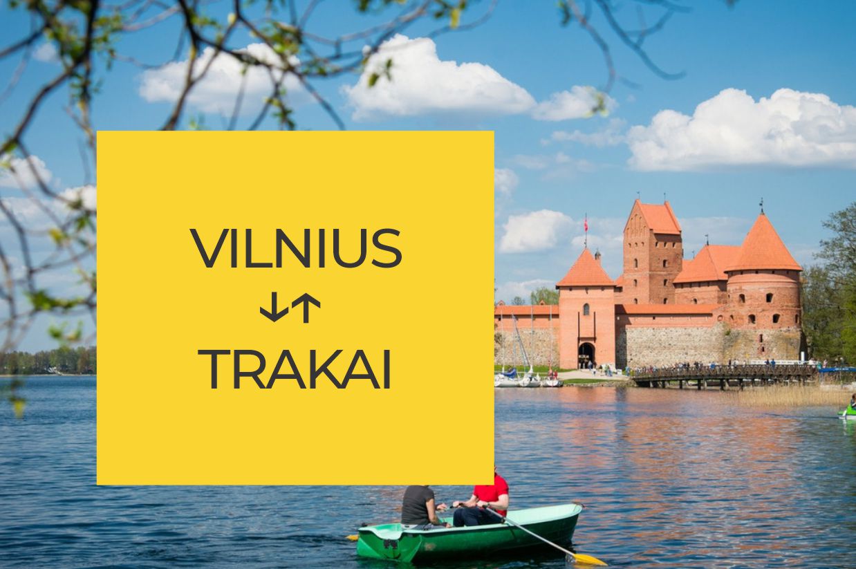 Pervežimai iš Vilniaus į Trakus